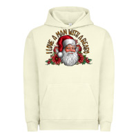 I Love A Man With Beard Urban Hoodie | Teevron