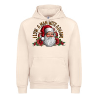 Sandshell i love a man with beard Urban Hoodie - CowhideDigitalArt