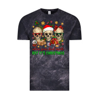 Cloud Black When Your Dead Inside But It's Christmas Vintage Tee - BundleAndBundleShop
