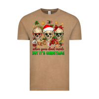 Vintage Coffee When Your Dead Inside But It's Christmas Vintage Tee - BundleAndBundleShop