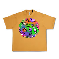 Peanut Butter halloween round earrings 4 Urban Heavy Tee - BundleAndBundleShop