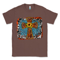 Chestnut western cross Classic Tee - JahusDesignShop