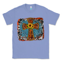 Colony Blue western cross Classic Tee - JahusDesignShop
