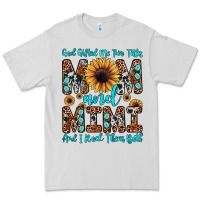 Dove Grey god gifted me two titles mom and mimi  and i rock them both Premium Tee - JahusDesignShop