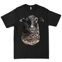 Black dorper sheep head Premium Tee - LillyAllenDesigns