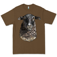 Cacao dorper sheep head Premium Tee - LillyAllenDesigns