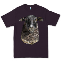 Plum dorper sheep head Premium Tee - LillyAllenDesigns