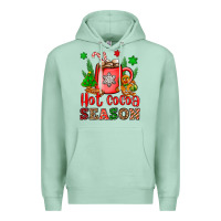 Seafoam hot cocoa season Premium Hoodie - OliviaCreatesArt