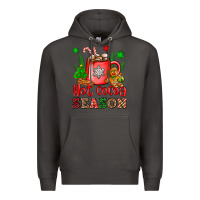 Smoke hot cocoa season Premium Hoodie - OliviaCreatesArt