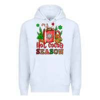 White hot cocoa season Premium Hoodie - OliviaCreatesArt