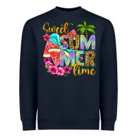 Navy sweet summer time Heavyweight Sweatshirt - NancyCooperArtShop