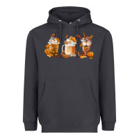 Smoke Fall Coffees Heavyweight Hoodie - FaDigitalArtStudio