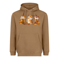 Toasted Coconut Fall Coffees Heavyweight Hoodie - FaDigitalArtStudio