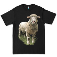 Black dorset sheep Premium Tee - LillyAllenDesigns