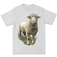 Dove Grey dorset sheep Premium Tee - LillyAllenDesigns