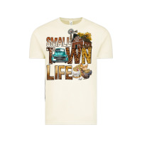 Vintage Arctic Small Town Life Vintage Tee - BundleAndBundleShop