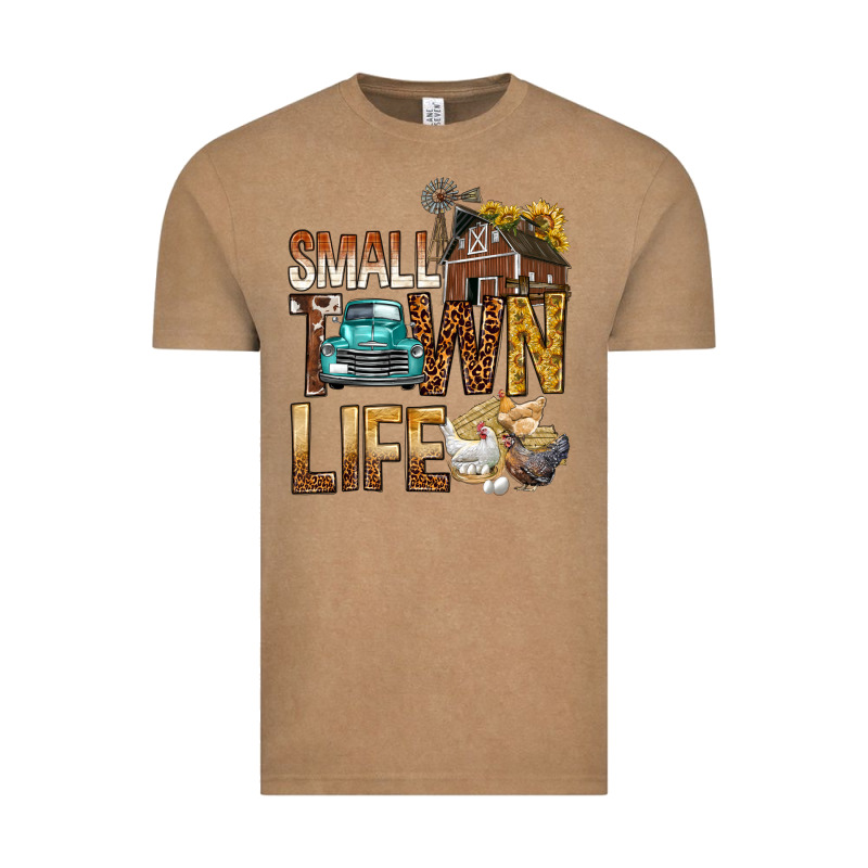 Small Town Life Vintage Tee by BundleAndBundleShop | Teevron