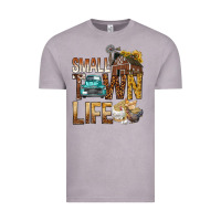 Vintage Zinc Small Town Life Vintage Tee - BundleAndBundleShop