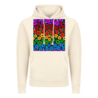 Vintage Artic Pride lgbtq flowers seamless pattern Vintage Hoodie - BundleAndBundleShop