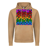 Vintage Camel Pride lgbtq flowers seamless pattern Vintage Hoodie - BundleAndBundleShop