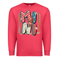 Cardinal 4th of July mini with lightning bolt Premium Sweatshirt - FaDigitalArtStudio