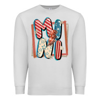 Dove Grey 4th of July mini with lightning bolt Premium Sweatshirt - FaDigitalArtStudio