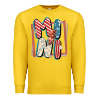 Lemon 4th of July mini with lightning bolt Premium Sweatshirt - FaDigitalArtStudio