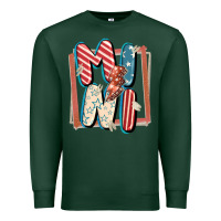 Sports Green 4th of July mini with lightning bolt Premium Sweatshirt - FaDigitalArtStudio