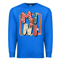 True Royal 4th of July mini with lightning bolt Premium Sweatshirt - FaDigitalArtStudio