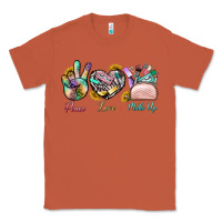 Copper Peace Love Make Up Classic Tee - BundleAndBundleShop