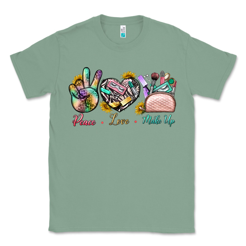 Peace Love Make Up Classic Tee by BundleAndBundleShop | Teevron