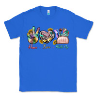 True Royal Peace Love Make Up Classic Tee - BundleAndBundleShop