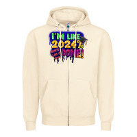 Sandshell i'm like 2024 done Zipper Hoodie - CowGirlArtShop