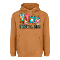 Meerkat Dental Life Dentist Coffee Cups Heavyweight Hoodie - FaDigitalArtStudio