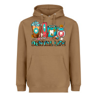 Toasted Coconut Dental Life Dentist Coffee Cups Heavyweight Hoodie - FaDigitalArtStudio