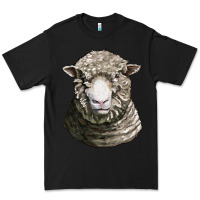 Black dorset sheep head Premium Tee - LillyAllenDesigns