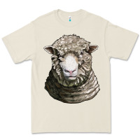 Bone dorset sheep head Premium Tee - LillyAllenDesigns
