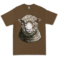 Cacao dorset sheep head Premium Tee - LillyAllenDesigns