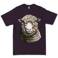 Plum dorset sheep head Premium Tee - LillyAllenDesigns