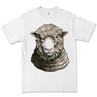 White dorset sheep head Premium Tee - LillyAllenDesigns