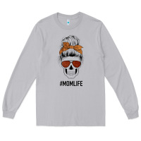Moon Dust Glitter Western Patterned Mom Skull Long Sleeve Tee - Bettercallsaul