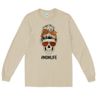 Mushroom Glitter Western Patterned Mom Skull Long Sleeve Tee - Bettercallsaul
