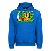 Cobalt love st patricks day Urban Hoodie - CowhideDigitalArt