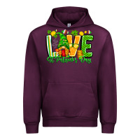 Mauve Wine love st patricks day Urban Hoodie - CowhideDigitalArt