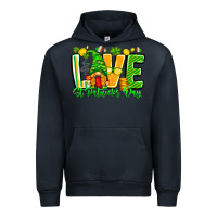 Navy love st patricks day Urban Hoodie - CowhideDigitalArt