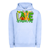 Pigment Grape Ice love st patricks day Urban Hoodie - CowhideDigitalArt