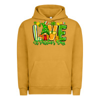 Pigment Peanut Butter love st patricks day Urban Hoodie - CowhideDigitalArt