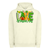 Pigment Pistachio love st patricks day Urban Hoodie - CowhideDigitalArt