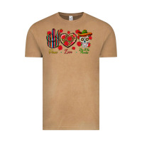 Peace Love Dia De Los Muertos Vintage Tee | Teevron