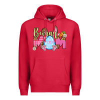 Cardinal Easter Day Bunny mom Premium Hoodie - OliviaCreatesArt